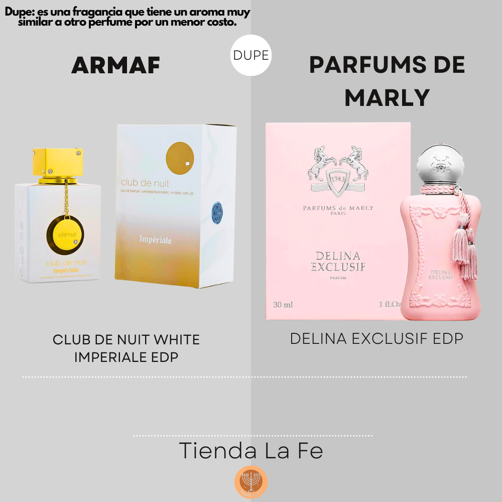 ARMAF CLUB DE NUIT WHITE IMPERIALE EDP 105ML (M) (DUPE PARFUMS DE MARLY DELINA EXCLUSIF PARFUM)
