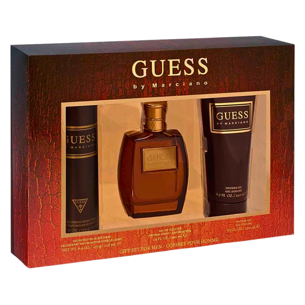 SET GUESS MARCIANO EDT 100ML, BODY SPRAY 226ML, SHOWER GEL 200ML (H)