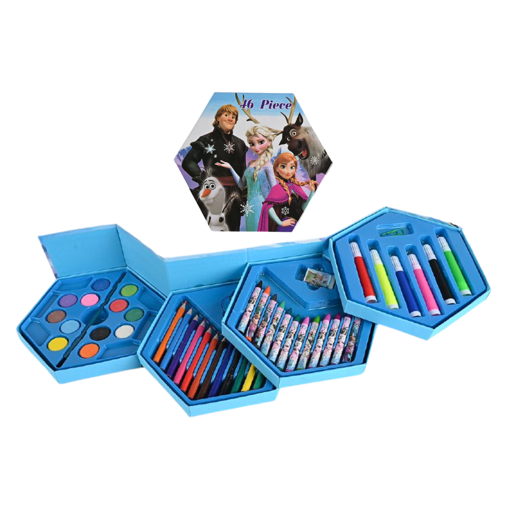 ESTUCHE DE ARTE FROZEN 46 PIEZAS FROZEN