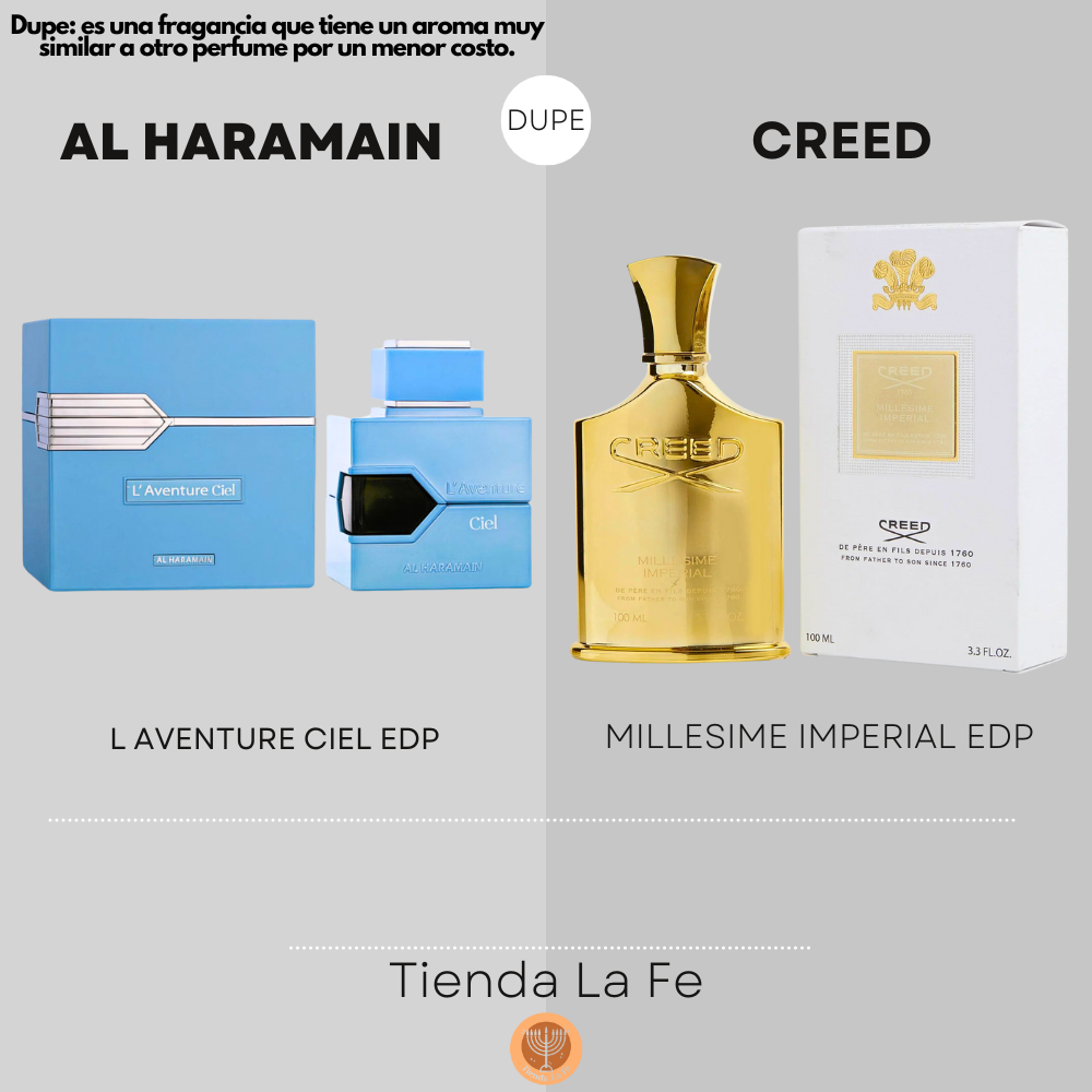 AL HARAMAIN L AVENTURE CIEL EDP 100ML (U) (DUPE CREED MILLESIME IMPERIAL EDP)