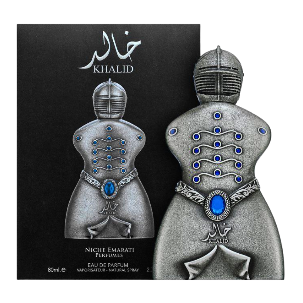 LATTAFA NICHE EMARATI PERFUMES KHALID EDP 80ML (U) (DUPE TOM FORD TOBACCO OUD EDP)