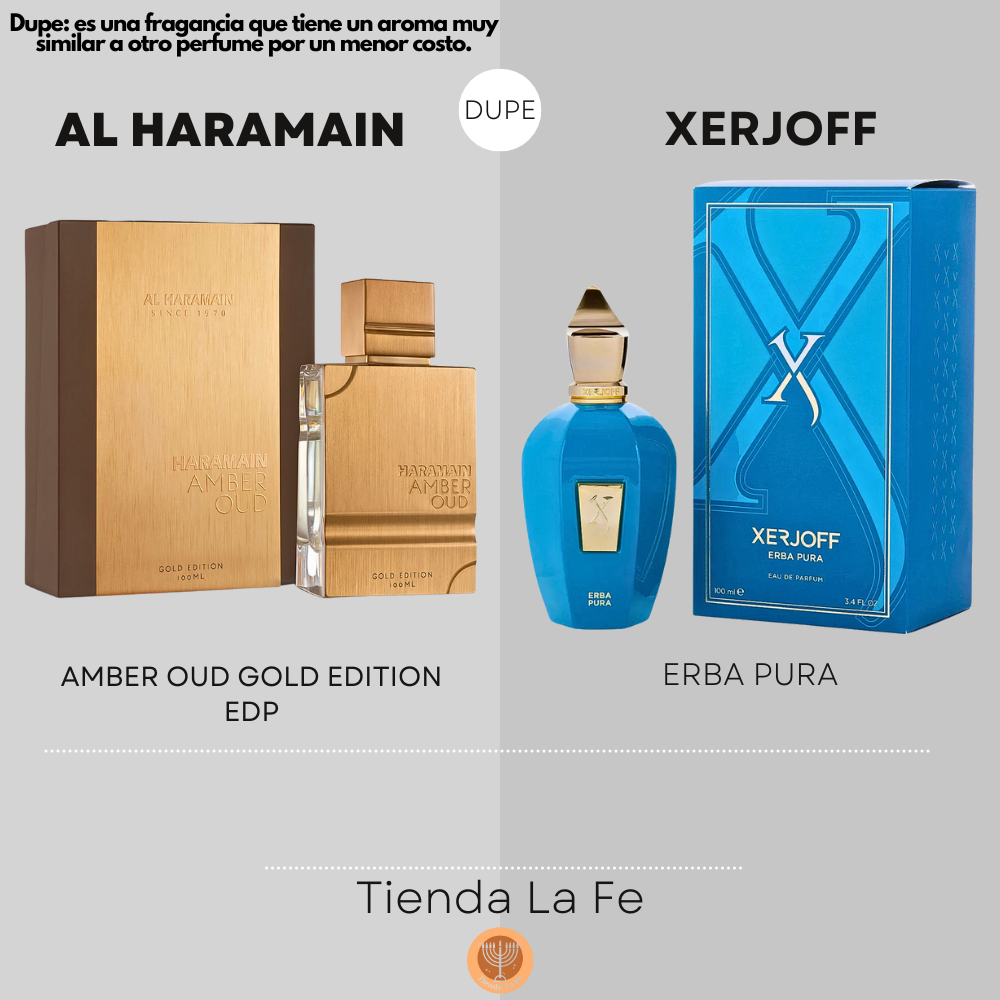 AL HARAMAIN AMBER OUD GOLD EDITION EDP 100ML (U) (DUPE XERJOFF ERBA PURA EDP)