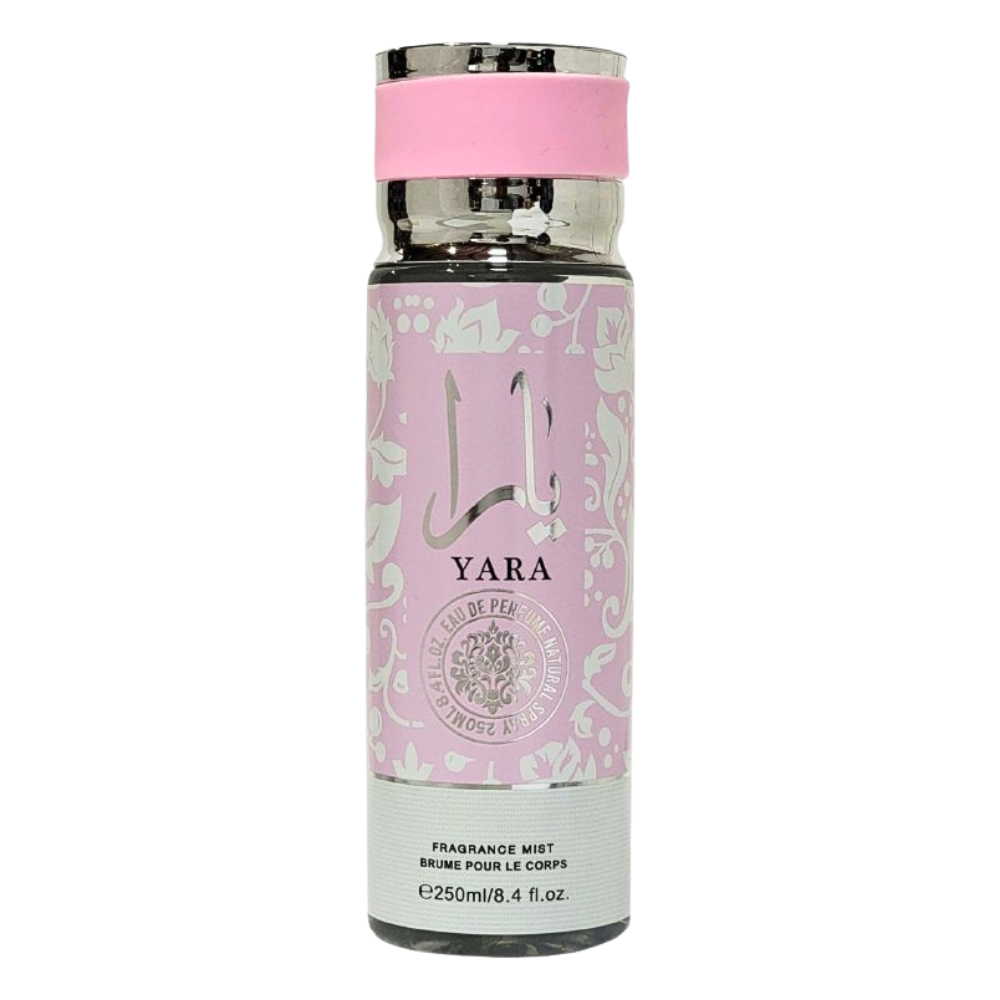 SPRAY PERFUMADO CONCENTRADO YARA 250ML (M)(DUPE DE LATTAFA YARA EDP 100ML)