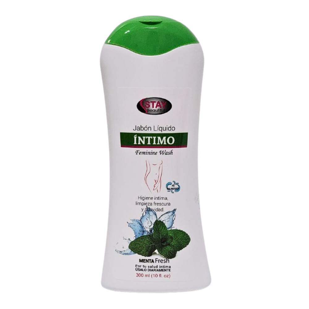 JABON LIQUIDO FEMININO INTIMO DE MENTA STAY BEAUTIFUL 300ML