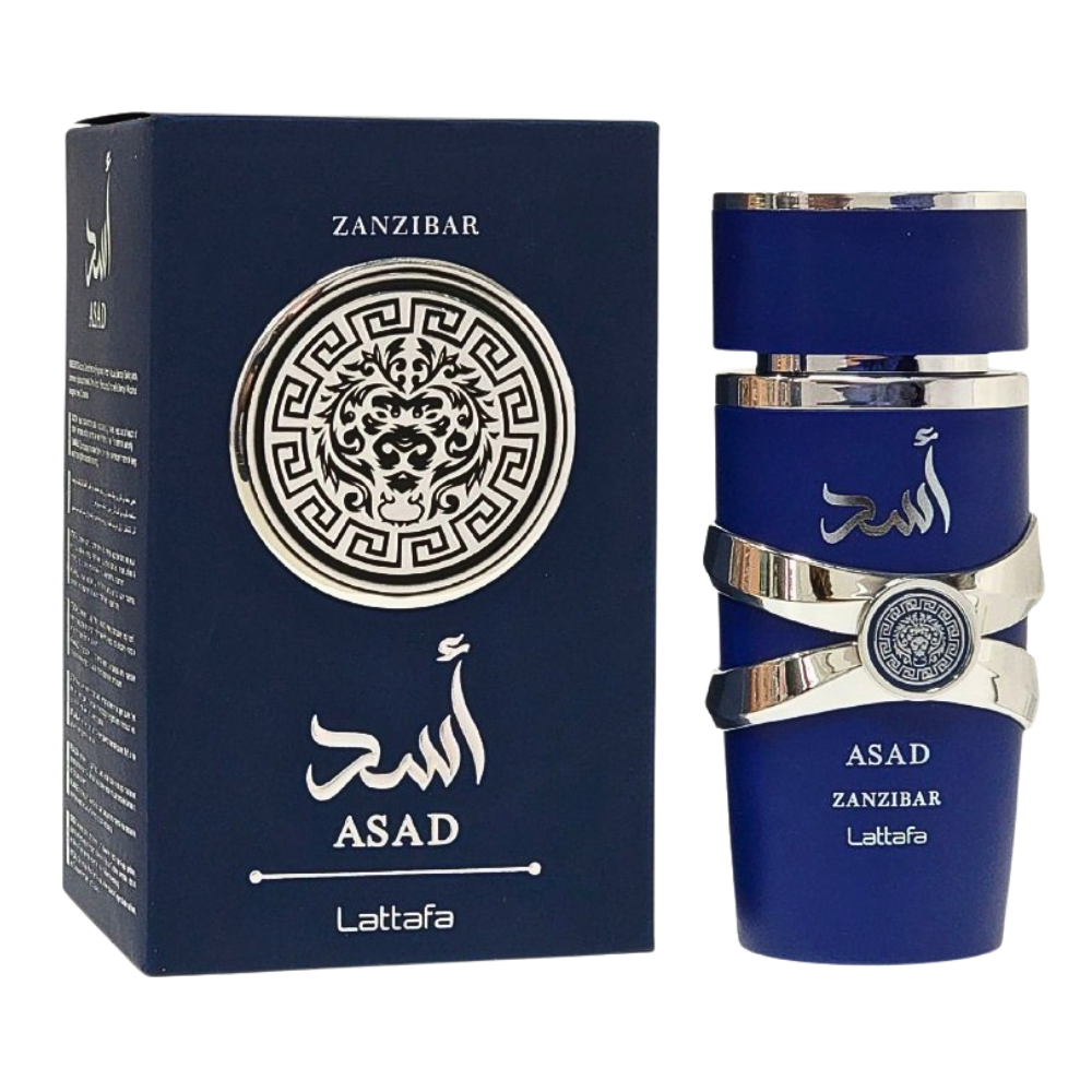 ASAD ZANZIBAR LATTAFA ECONOMICO DE CALIDAD AAA EDP 100ML (H) PRECIO POR MAYOR ES POR CAJA COMPLETA