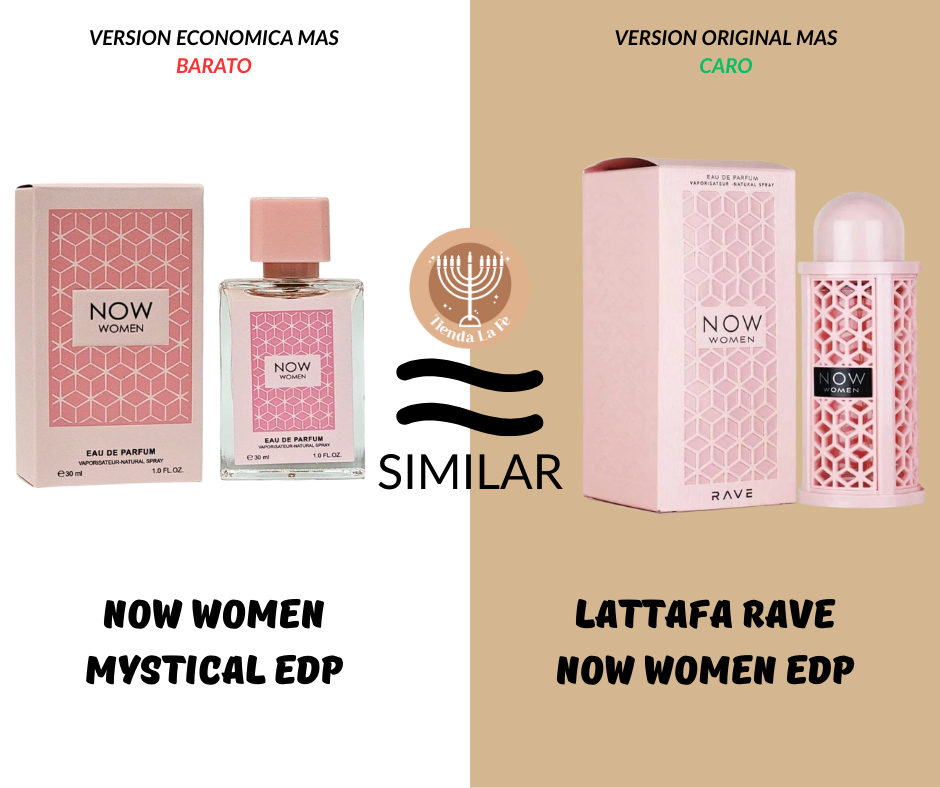 NOW WOMEN MYSTICAL EDP 30ML (M) (AROMA SIMILAR LATTAFA RAVE NOW WOMEN EDP)