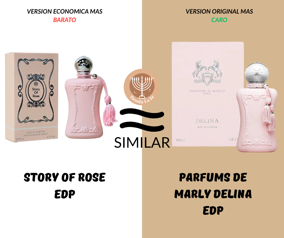 STORY OF ROSE EDP 75ML (M) (AROMA SIMILAR PARFUMS DE MARLY DELINA EDP)