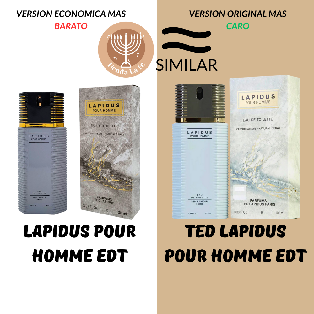 LAPIDUS POUR HOMME EDT 100ML (H) (AROMA SIMILAR TED LAPIDUS POUR HOMME EDT)