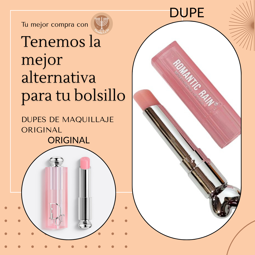 BALSAMO LABIAL ROMANTIC RAIN (DUPE DIOR LIP GLOW ADDICT)