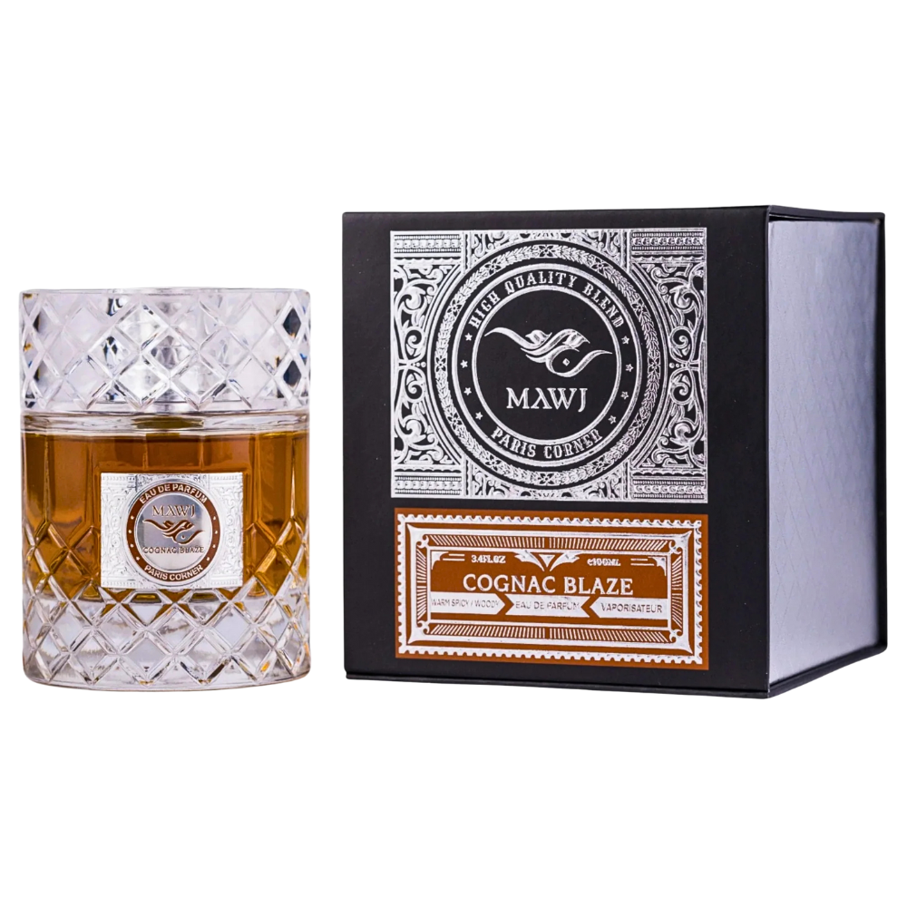 PARIS CORNER MAWJ COGNAC BLAZE EDP 100ML (U) (DUPE KILIAN ANGELS SHARE EDP)