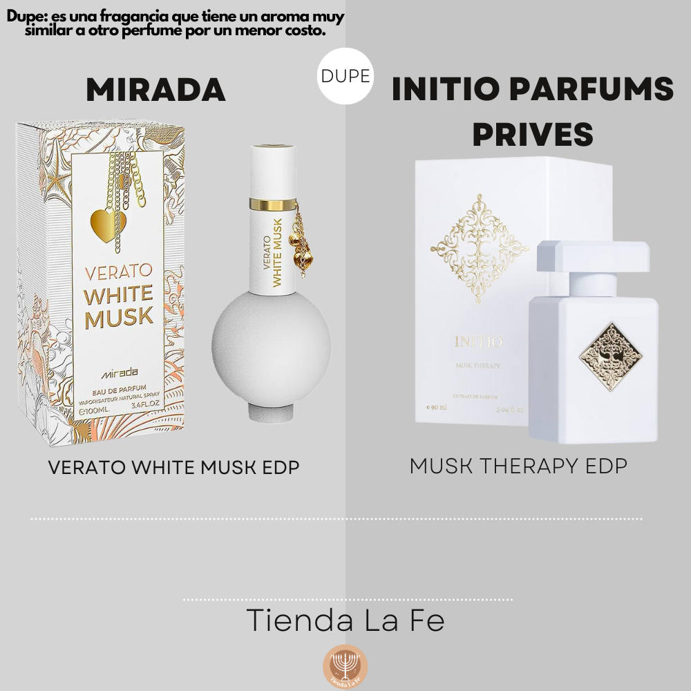 MIRADA VERATO WHITE MUSK EDP 100ML (M) (DUPE INITIO PARFUMS PRIVES MUSK THERAPY EDP)