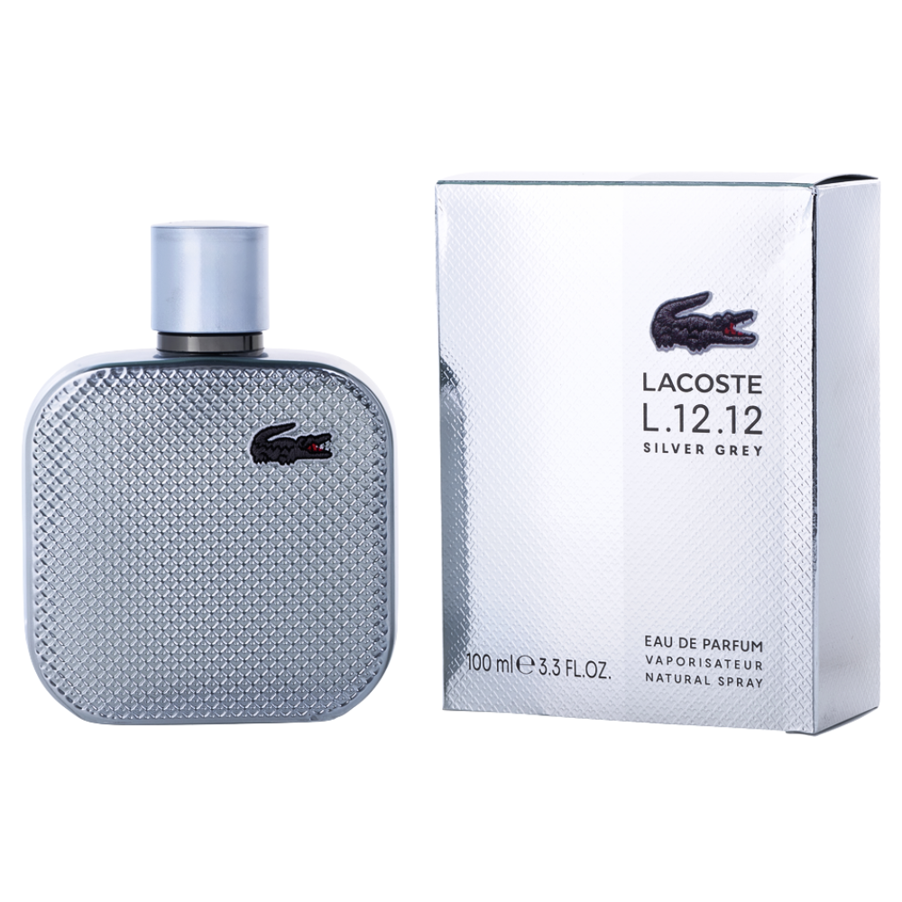 LACOSTE L.12.12 SILVER GREY EDP 100ML (H)
