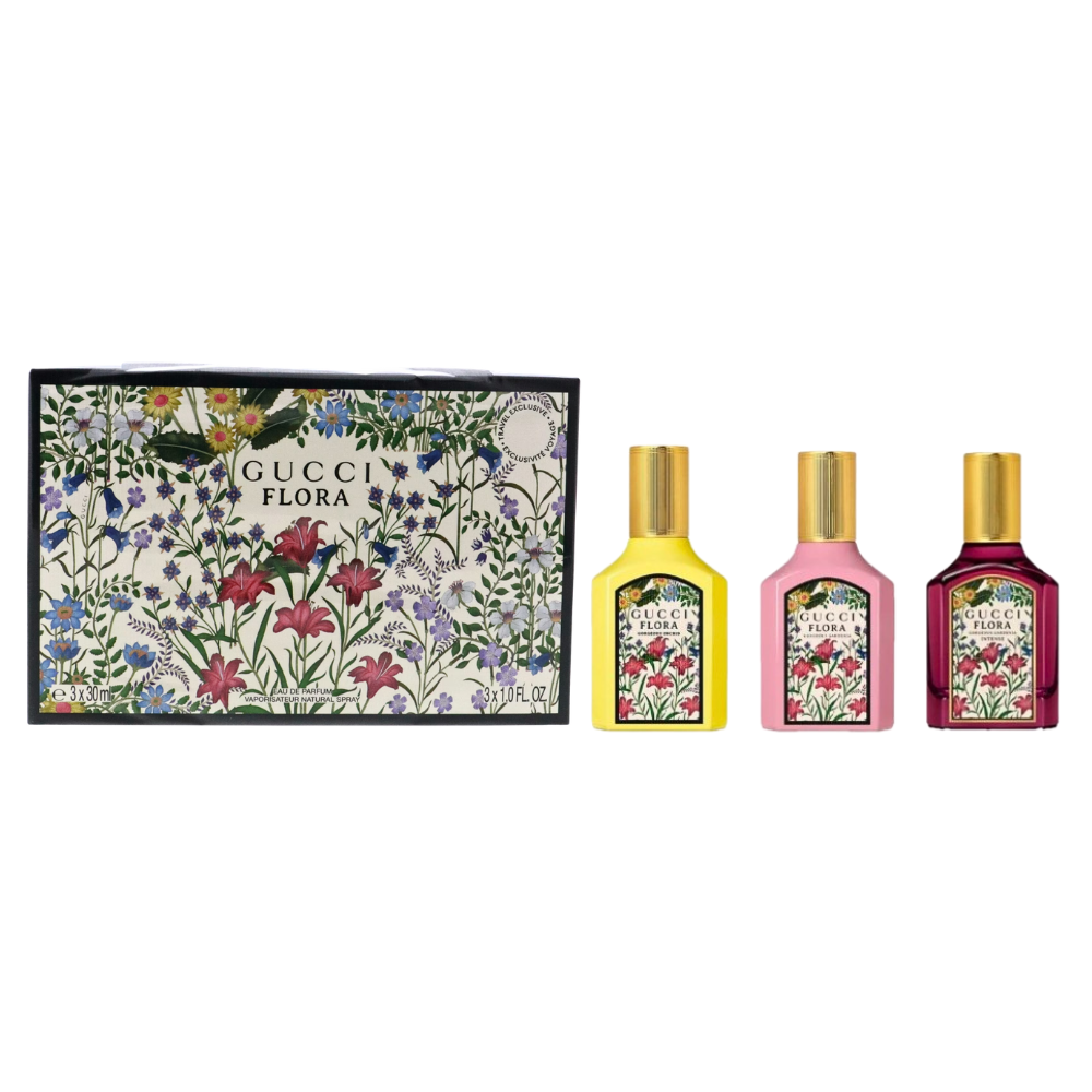 SET GUCCI FLORA EDP 30MLX3 (M)
