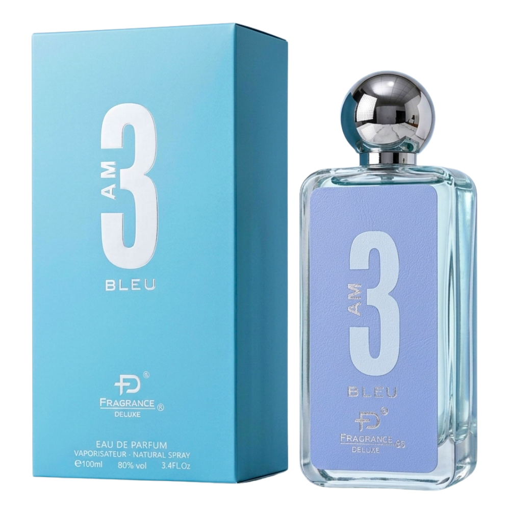 FRAGRANCE DELUXE 3AM BLEU EDP 100ML (H) (DUPE YVES SAINT LAURENT Y EDT)