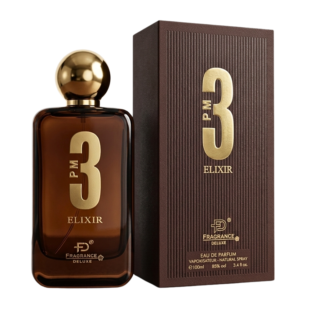 FRAGRANCE DELUXE 3PM ELIXIR EDP 100ML (H) (DUPE JEAN PAUL GAULTIER LE MALE ELIXIR PARFUM)