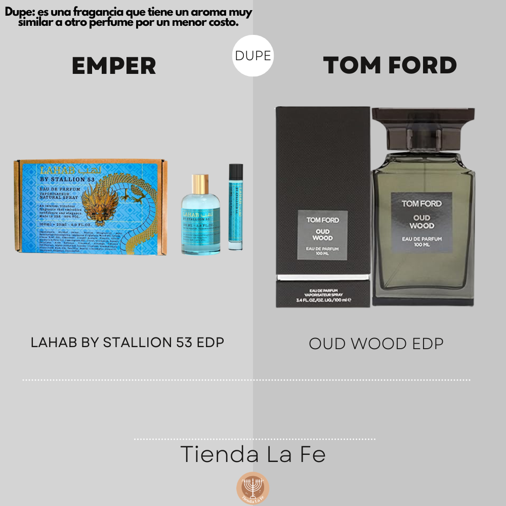 EMPER LAHAB BY STALLION 53 EDP 100ML (H) (DUPE TOM FORD OUD WOOD EDP)