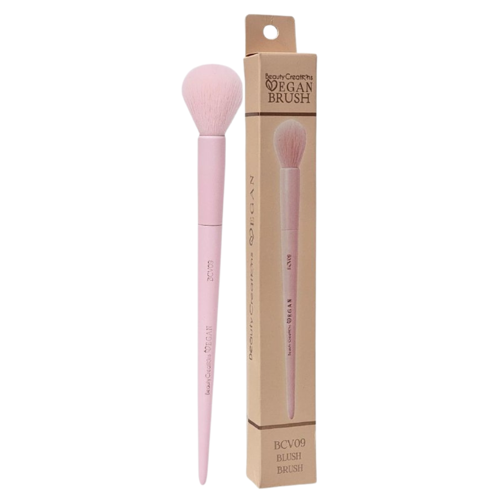 BROCHA DE MAQUILLAJE VEGANA DE PRECISION PARA RUBOR BEAUTY CREATIONS