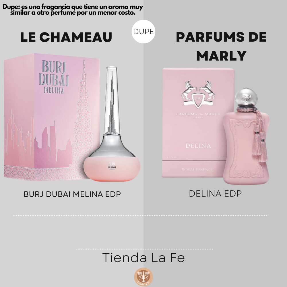 LE CHAMEAU BURJ DUBAI MELINA EDP 100ML (M) (DUPE PARFUMS DE MARLY DELINA EDP)