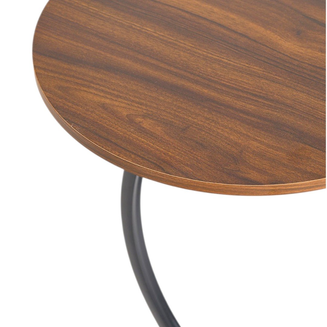 MESA AUXILIAR CURVA DE DISEÑO ERGONOMICO E INDUSTRIAL 40X60CM