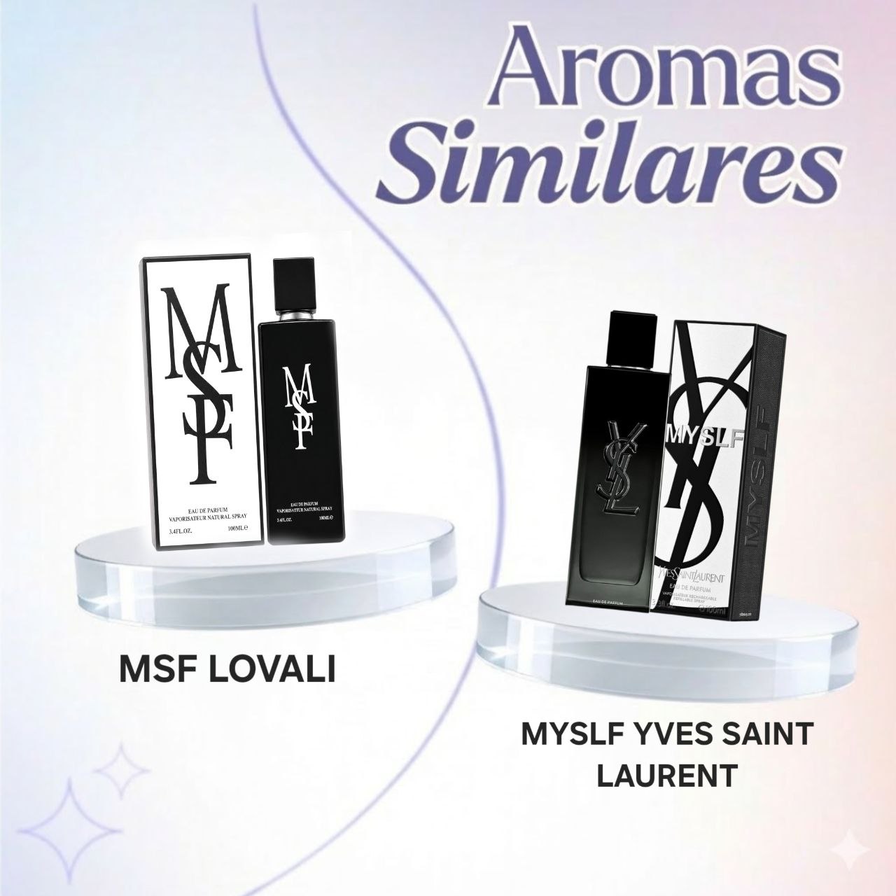 LOVALI MSF EDP 100ML (H) (AROMA SIMILAR YVES SAINT LAURENT MYSLF)