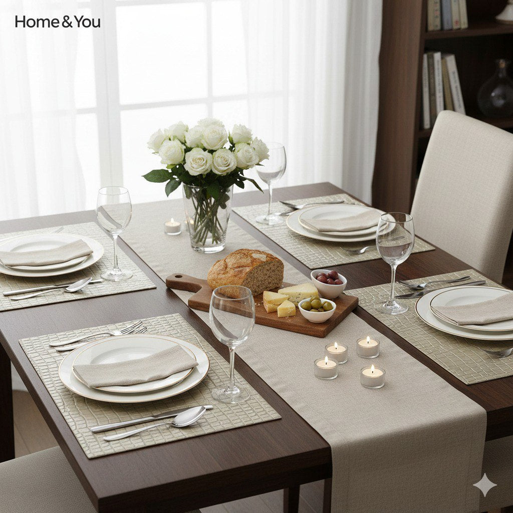 MANTEL RECTANGULAR PARA MESA 8 ESTILOS PERFECT KITCHEN 33X48CM