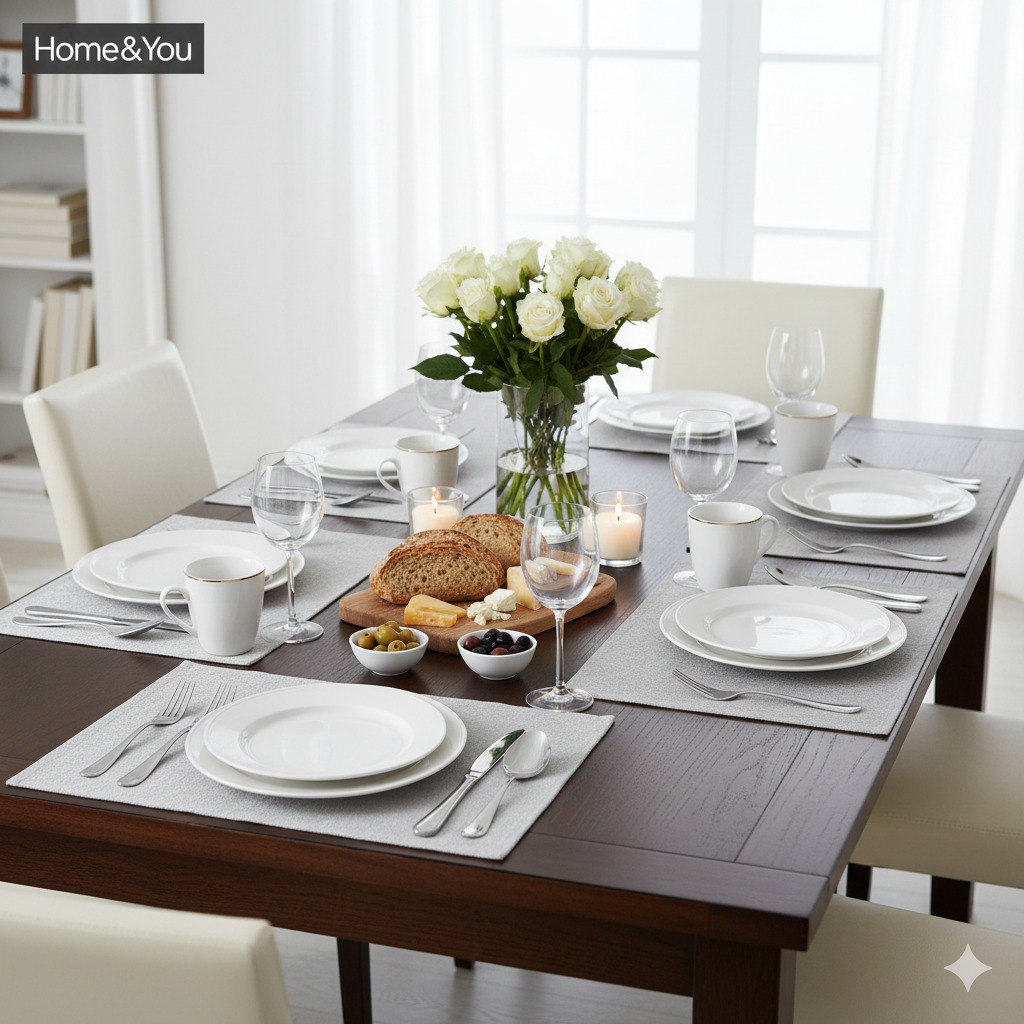 MANTEL RECTANGULAR PARA MESA 8 ESTILOS PERFECT KITCHEN 33X48CM