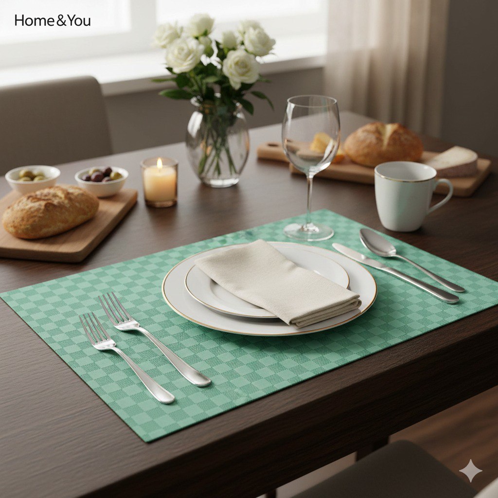 MANTEL RECTANGULAR PARA MESA 8 ESTILOS PERFECT KITCHEN 33X48CM