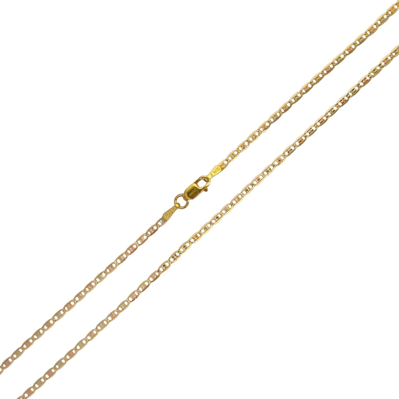 CADENA DE ORO 10K PARA DAMA 30CM PESO: 2.5G