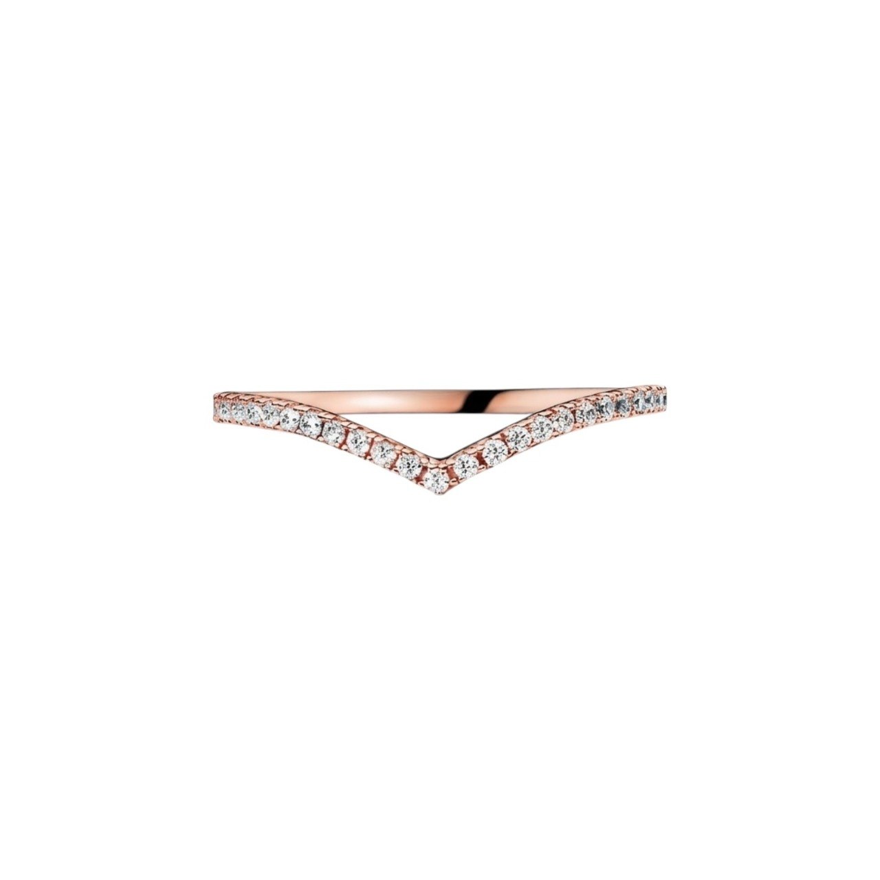 ANILLO PANDORA DE PLATA 9.25 FORMA TIARA PESO: 1.5G