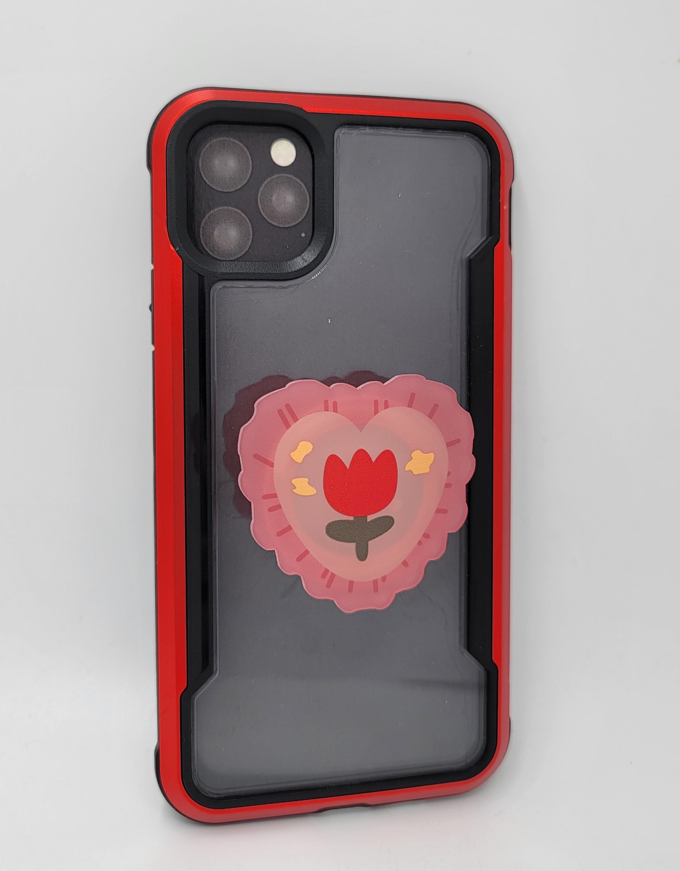 SOPORTE PARA CELULAR EN FORMA DE FLOR