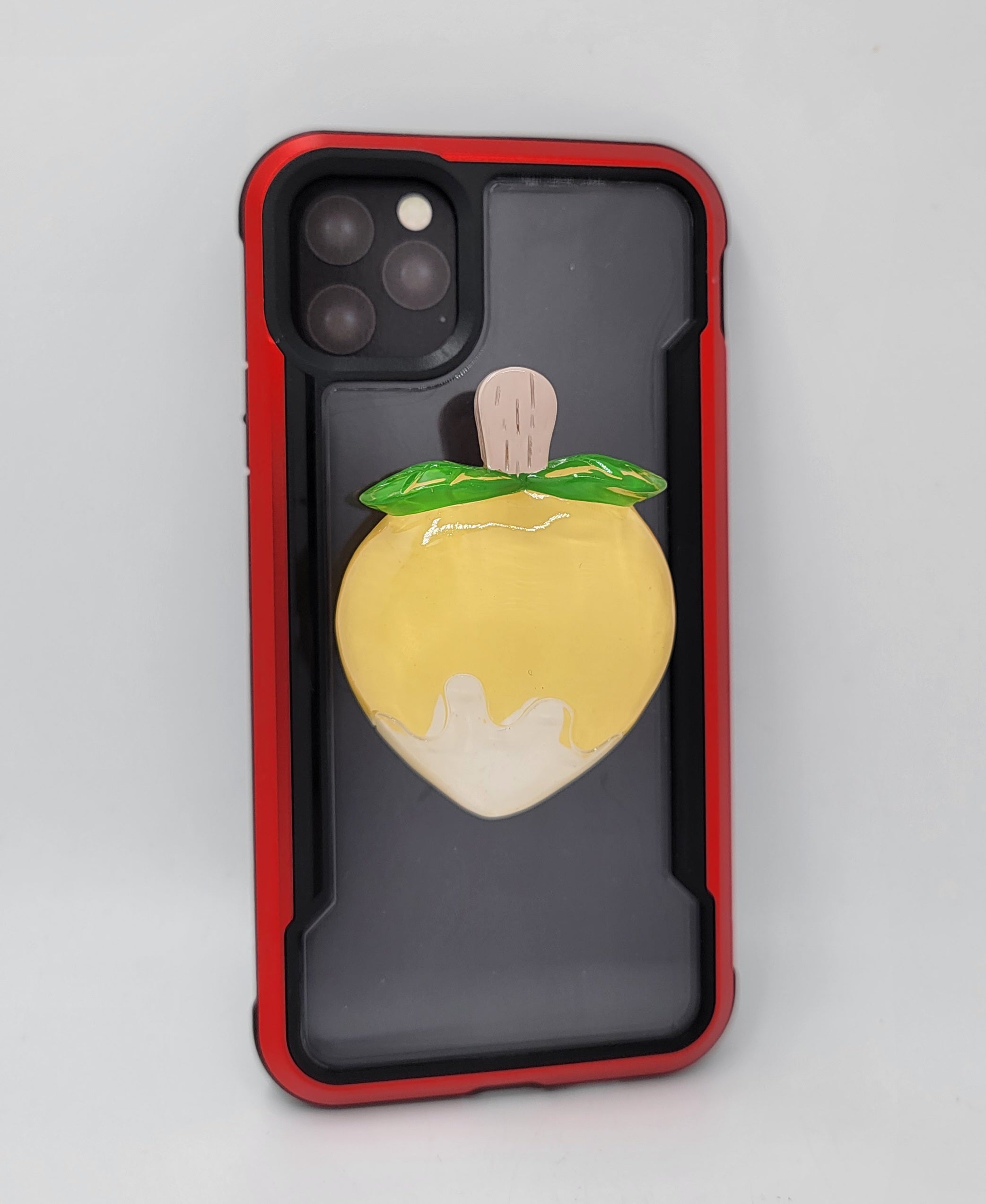 SOPORTE PARA CELULAR EN FORMA DE FRUTA 7CM