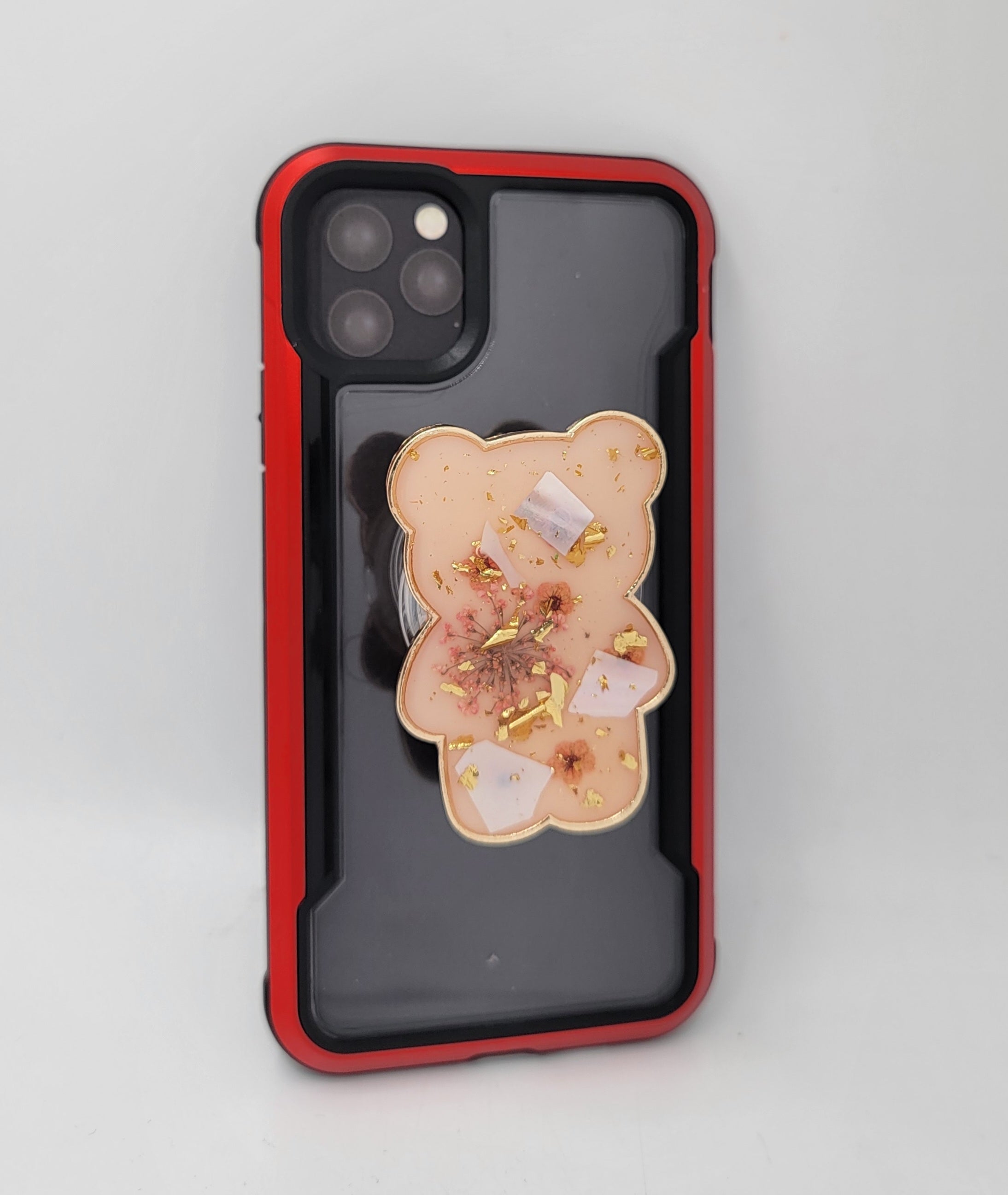 SOPORTE PARA CELULAR EN FORMA DE OSO