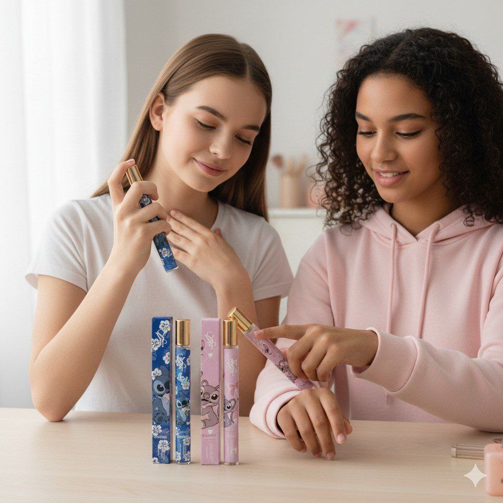 PERFUME EN TUBO PARA NIÑA DE STITCH SIYIPING EDP 35ML