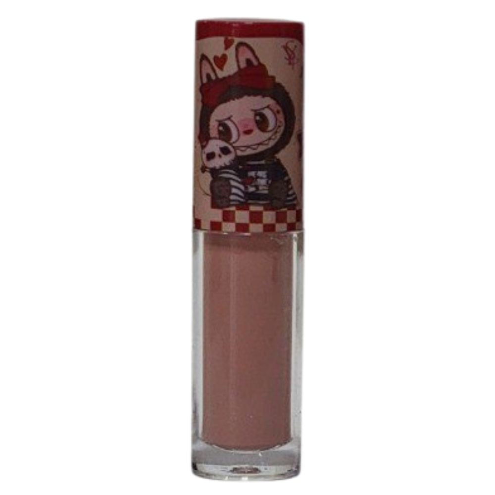 BRILLO LABIAL CON DISEÑO DE LABUBU