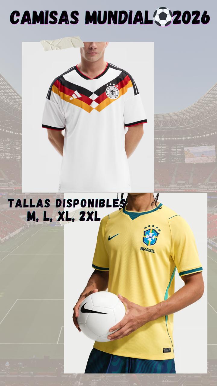CAMISETA DE FUTBOL PARA HOMBRE VARIOS EQUIPOS