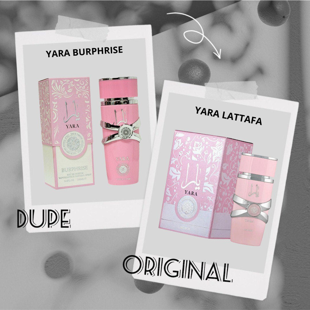 YARA BURPHRISE EDP 250ML (M) (AROMA SIMILAR LATTAFA YARA EDP)