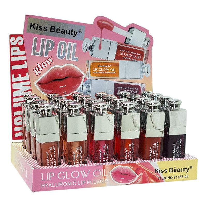 BRILLO LABIAL ACEITE VOLUMIZADOR CON ACIDO HIALURONICO KISS BEAUTY 9ML DUPE DE CHRISTIAN DIOR
