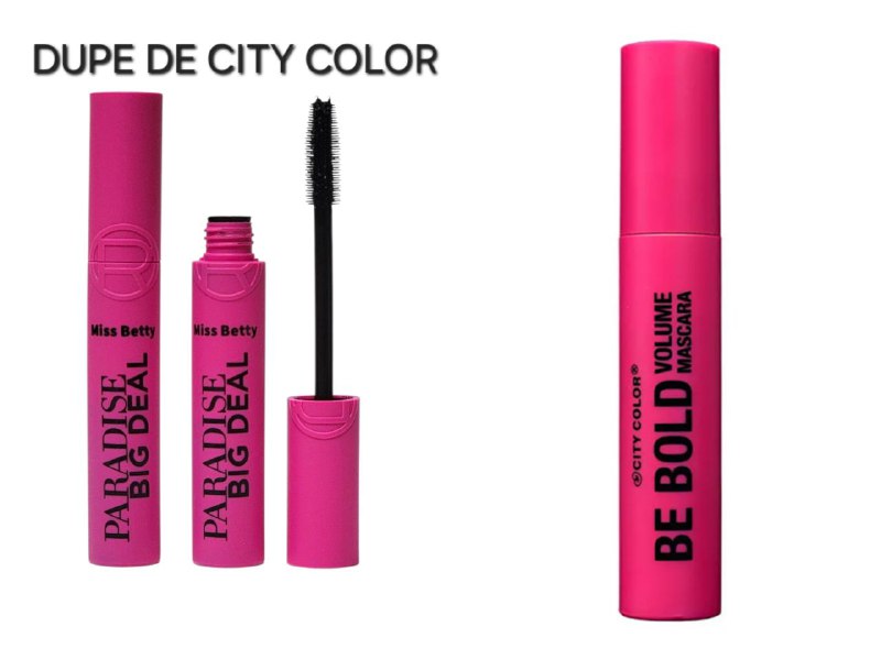 RIMEL DUPE CITY COLOR PARADISE BIG DEAL MISS BETTY 12G
