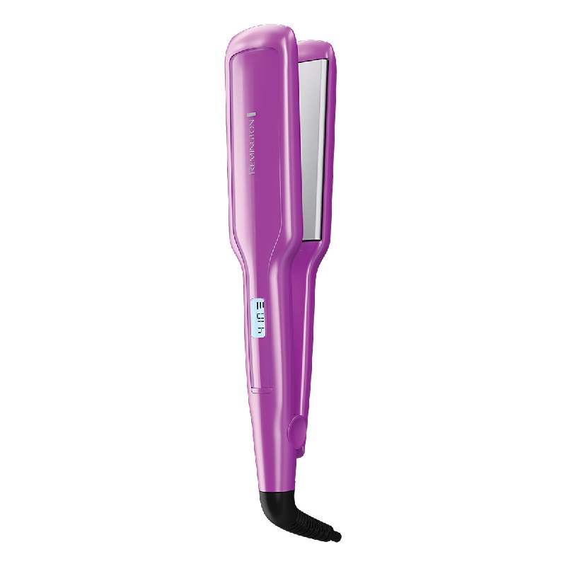 PLANCHA PARA EL CABELLO TURMALINA ANTIESTATICA DE MENOS FRIZZ Y MAS BRILLO REMINGTON