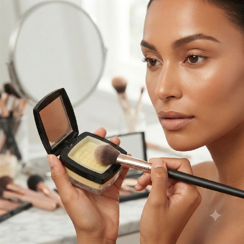 BASE EN POLVO SUELTO MATIFICANTE SPF 15 TONO MPP104 ALMOND AIRY MINERALS KLEANCOLOR 8G