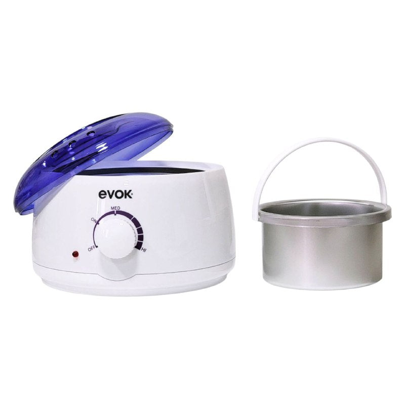 CALENTADORA DE CERA PARA DEPILAR CON TEMPERATURA AJUSTABLE EVOK 532ML