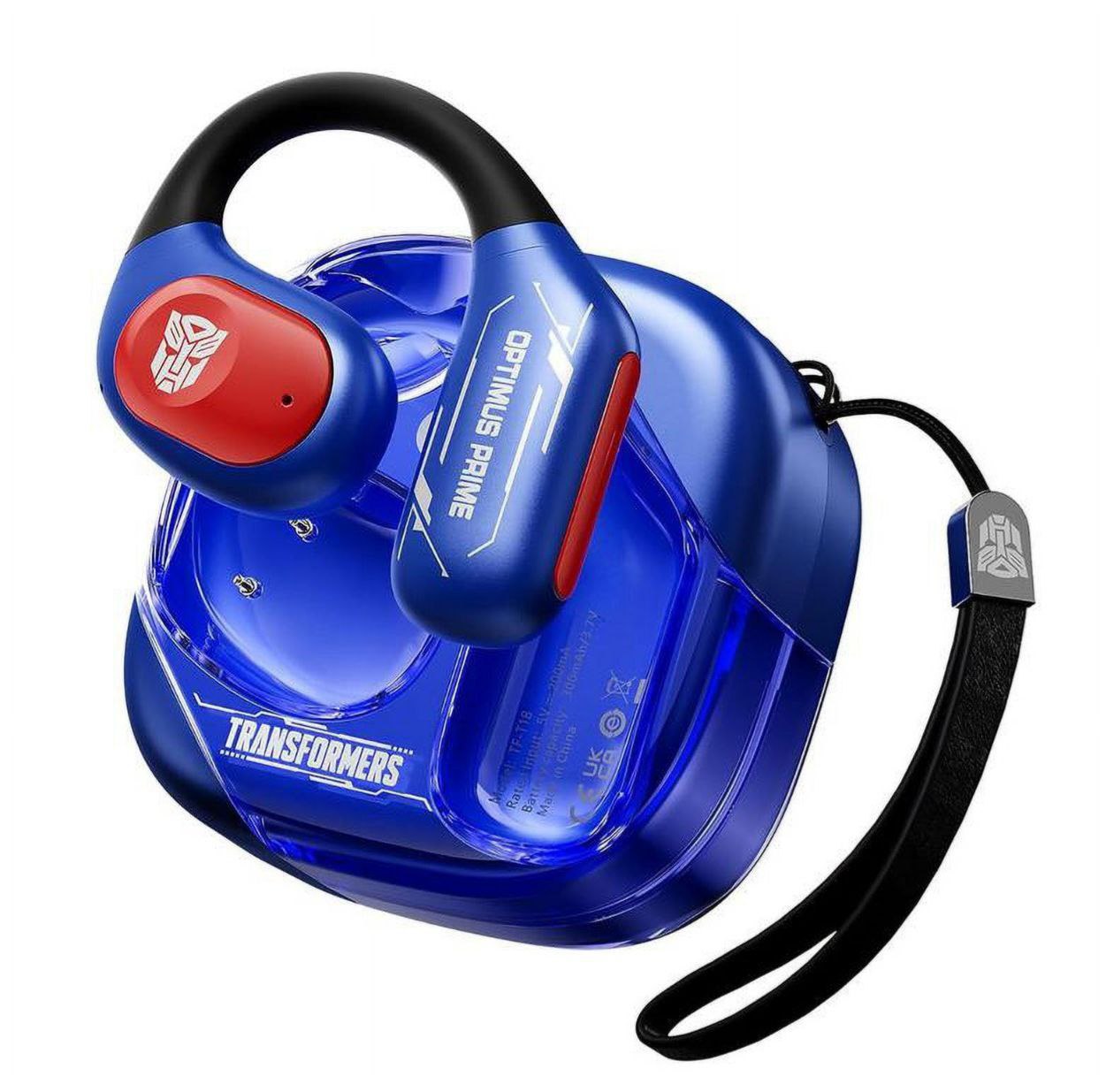 AUDIFONOS AURICULARES ORIGINALES INALAMBRICOS TF-118, BATERIA ESTUCHE 5H, BATERIA AUDIFONOS 5H, BT V.5.4, 10MTS DISTANCIA TRANSFORMERS RISE OF THE BEASTS
