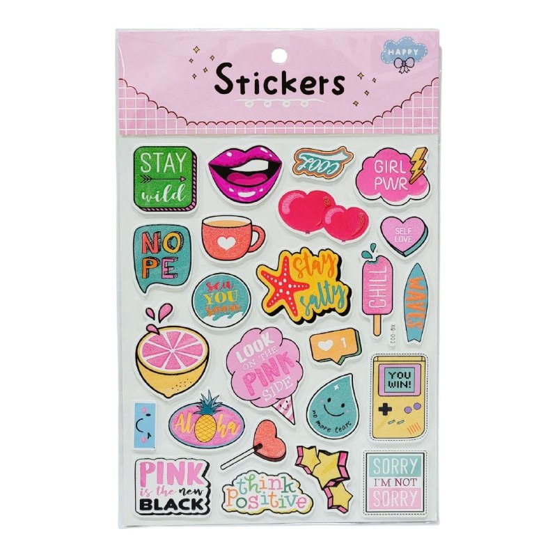 STICKERS DE DECORACION Y ESTIMULACION DE APRENDIZAJE PARA NIÑOS