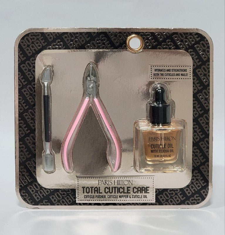 SET MANICURE, DE MANICURA CUIDADO TOTAL DE CUTICULAS ORIGINAL PARIS HILTON