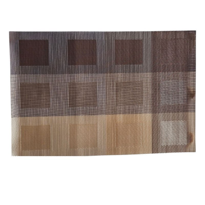 MANTEL DE COCINA PARA MESA COMEDOR RECTANGULAR ANTIDEZLIZANTE 30X45CM, 6 PIEZAS