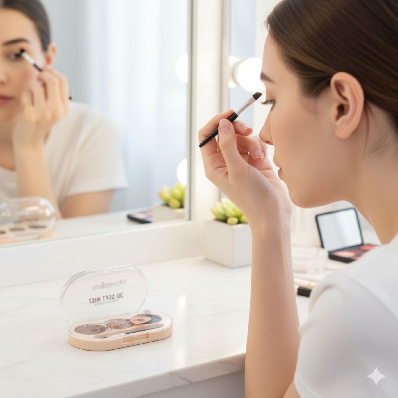 POLVO PARA CEJAS 3D, 2 TONOS  MOCMALLURE 4.5G