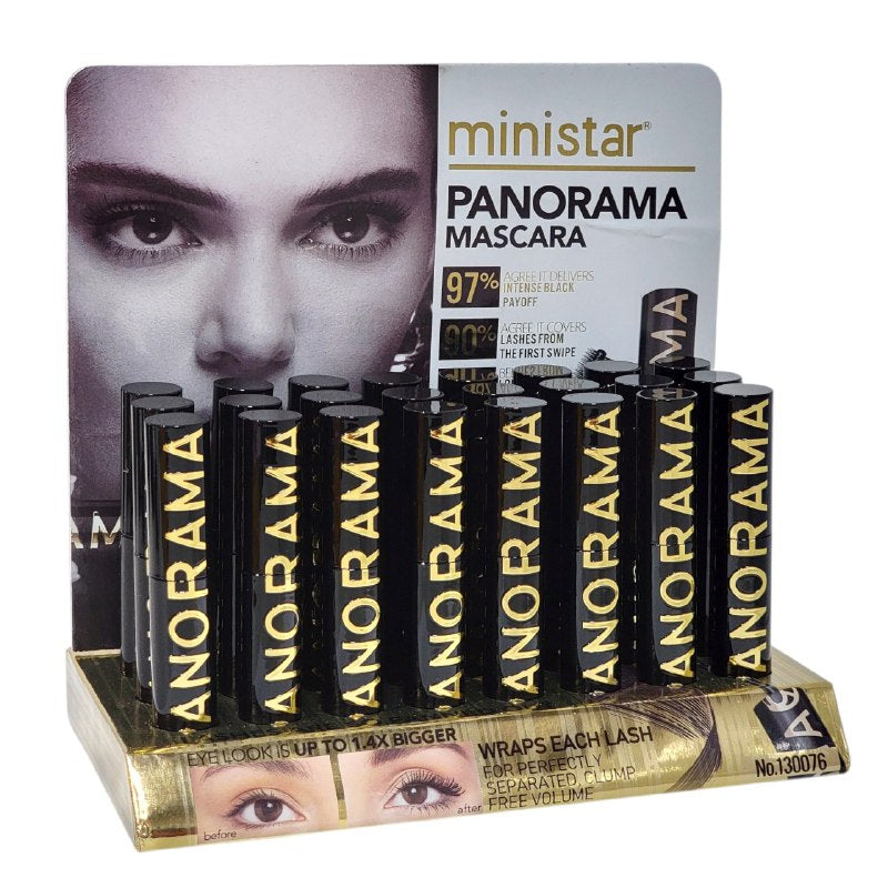 RIMEL DUPE DE LOREAL DE PIGMENTACION NEGRO INTENSO LARGA DURACION MINISTAR 12ML