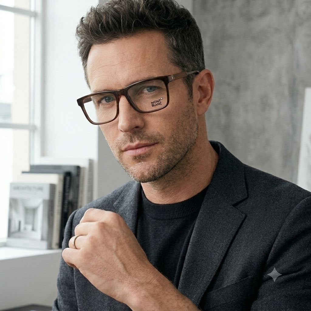 LENTES ORIGINALES PARA GRADUAR PARA CABALLERO MONT BLANC