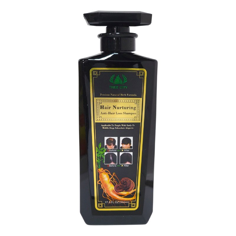 SHAMPOO PARA EL CABELLO DE GENGIBRE CONTRA LA PÉRDIDA DE CABELLO TREE CITY 500ML