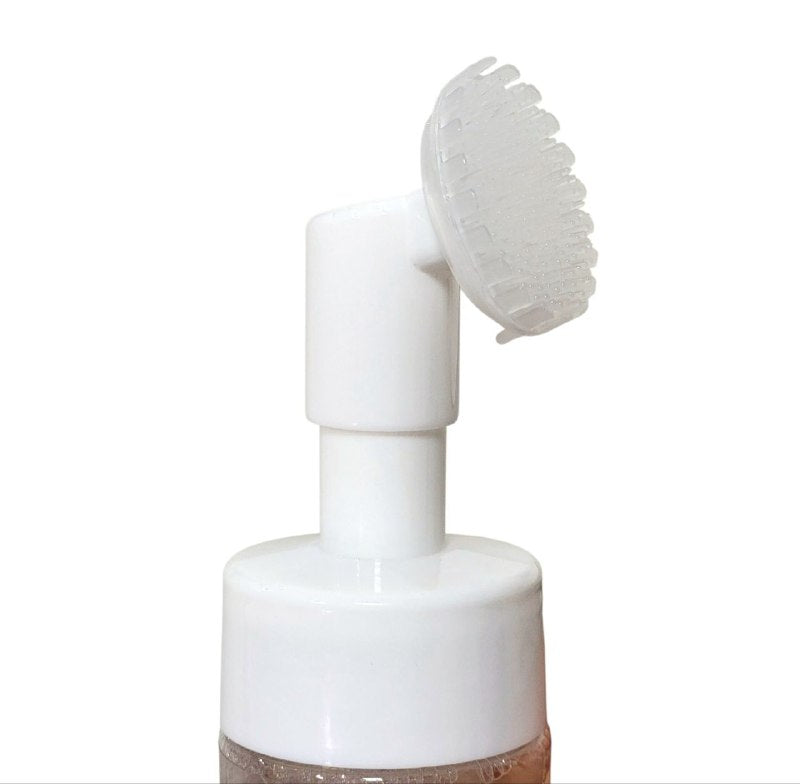 LIMPIADOR FACIAL EN ESPUMA ILUMINADOR Y DESMAQUILLANTE CON ESENCIA DE VITAMINA C Y NIACINAMIDA CON BROCHA DE SILICONA DR RASHEL 125ML
